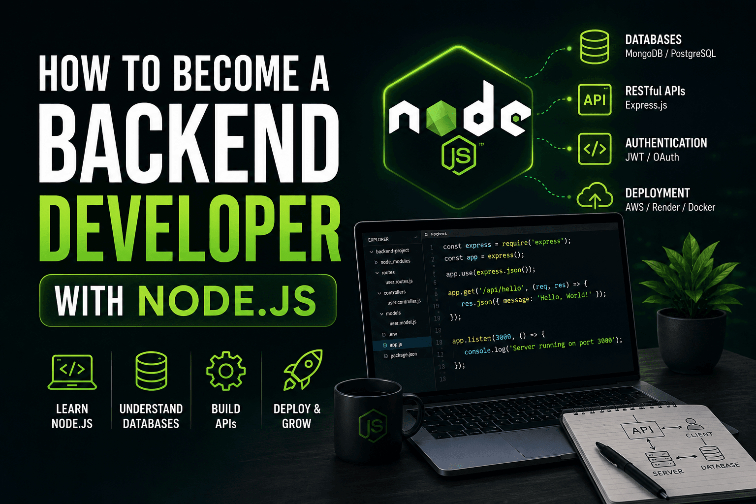 How to Become a Backend Developer with Node.js